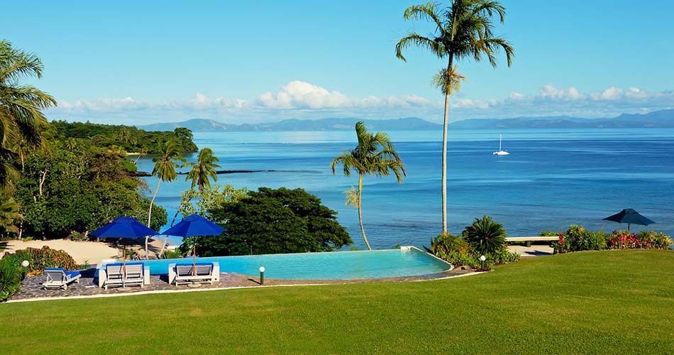 Taveuni Island Resort located overlooking the Somosomo Straits Fiji
